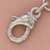 judith ripka sterling silver 7mm textured cable chain bracelet size 7in