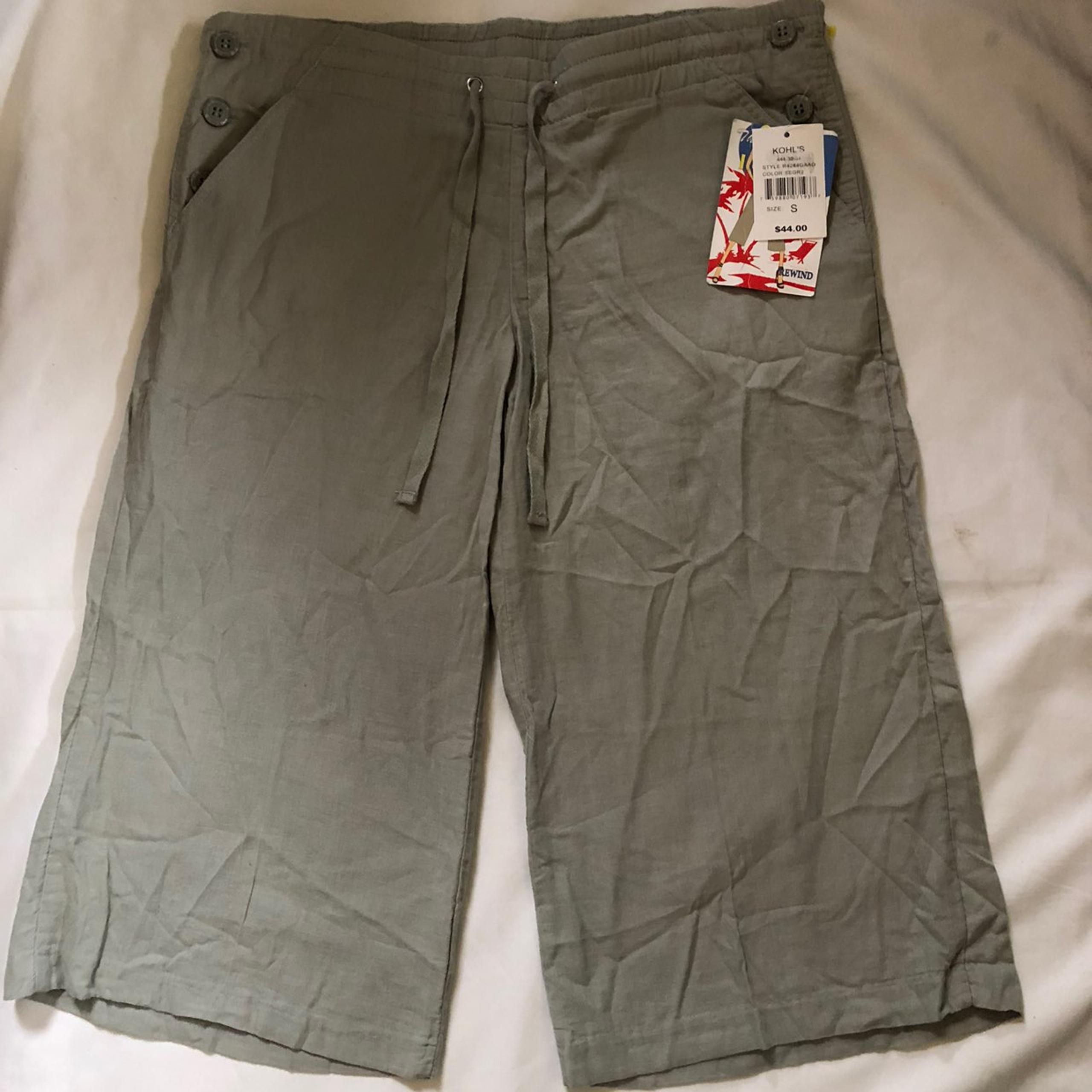 Rewind Capri Pants Sz S