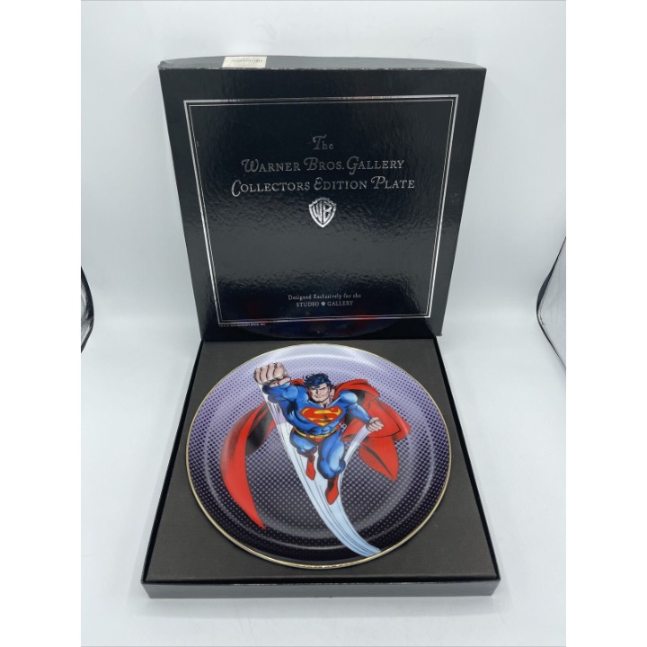 Superman Limited Edition Collectors Plate - Jose Luis Garcia-Lopez Warner Bros