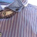 Tommy Bahama Vista Lago Stripe Shirt Woven Men's Size M Blue