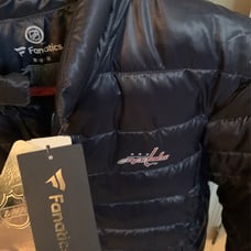 (BRAND NEW!!!) Navy blue capitals jacket