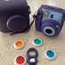 Purple Fujifilm Polaroid Camera W Case