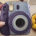 Purple Fujifilm Polaroid Camera W Case