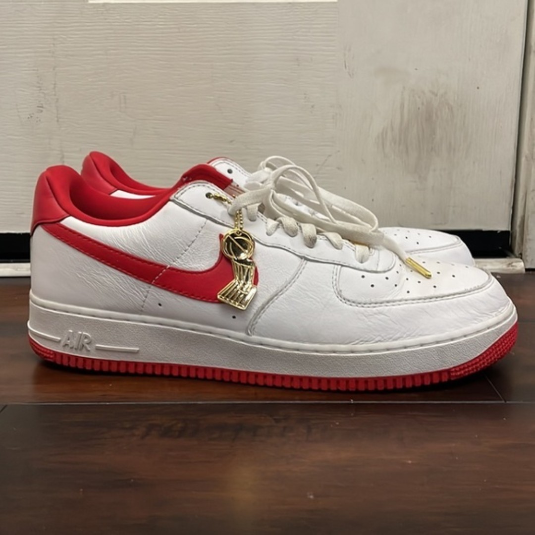 Nike Air Force 1 Low Retro AF1 CT16 QS NBA Finals White Red AQ5107 100 Size 13