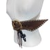 Brown Jeans Belt Women Studded Suede Studded Rodeo Western Cowgirl Large Gold