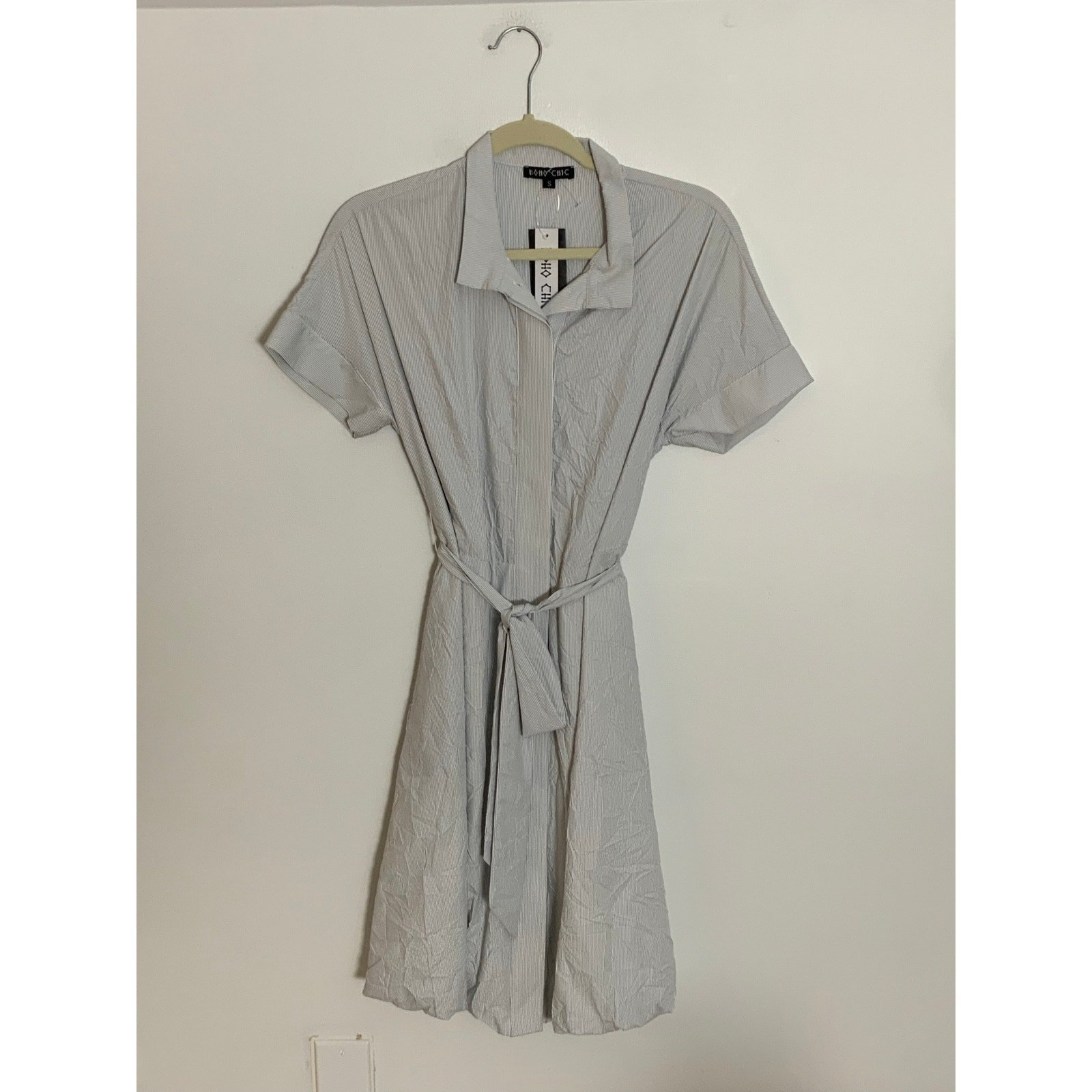 Boho Chic NWT women's small belted dress