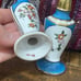 Vintage Art Deco Lusterware Salt & Pepper Shakers Made in Japan Hand Painted