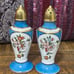 Vintage Art Deco Lusterware Salt & Pepper Shakers Made in Japan Hand Painted