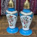 Vintage Art Deco Lusterware Salt & Pepper Shakers Made in Japan Hand Painted