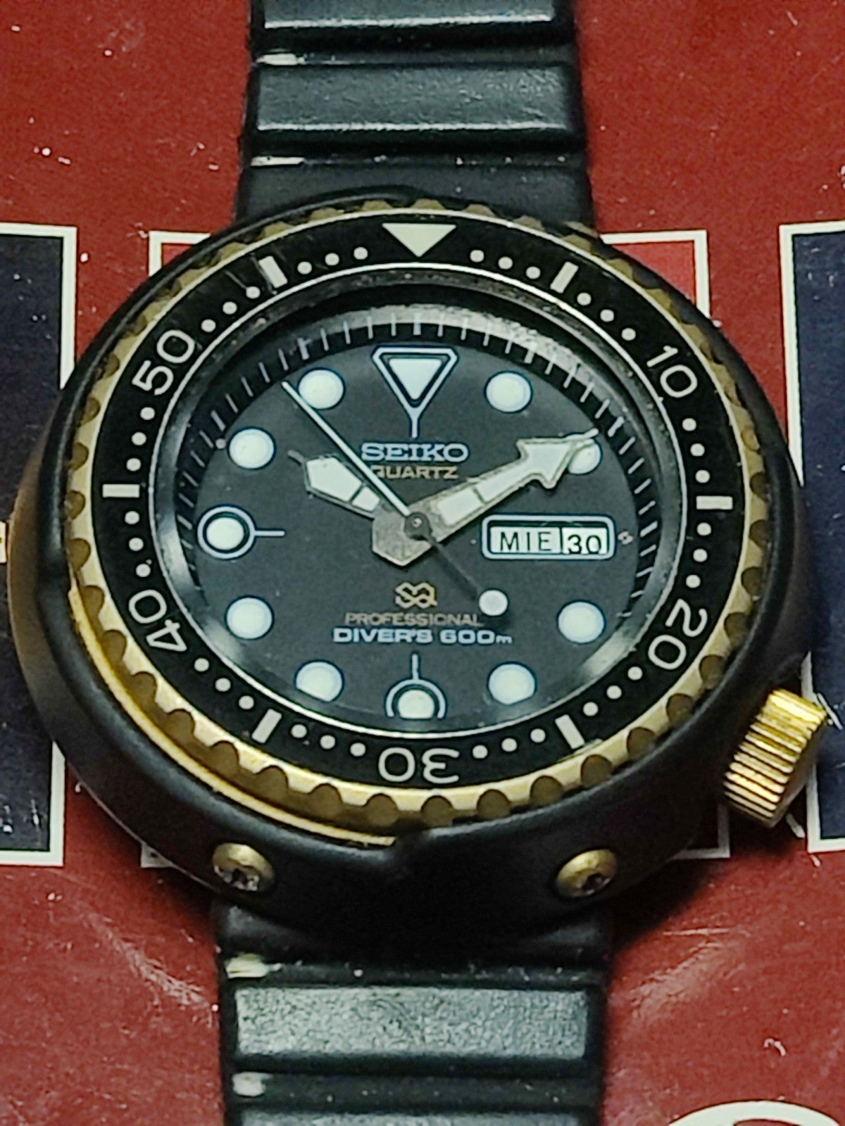 Vintage Seiko Golden Tuna SQ - A 100% Original Watch
