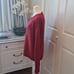 Polo Ralph Lauren Mens Vintage Classic Red Cashmere V-Neck Sweater Size XL