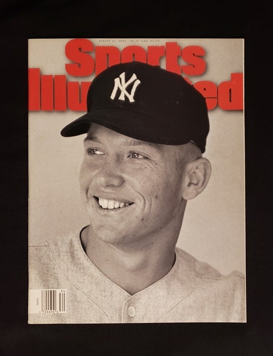 Sports Illustrated - Mickey Mantle Cover - August 21, 1995 - NEWSTAND - NM