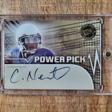 2011 Press Pass Authentics #PP-CN Power Pick Cam Newton Auto /250