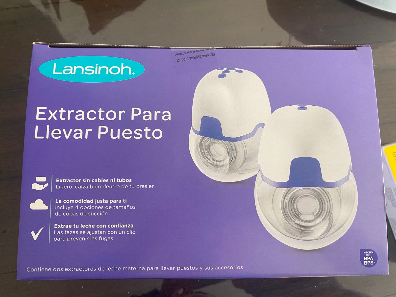 NWT Lansinoh wearable pump hands free