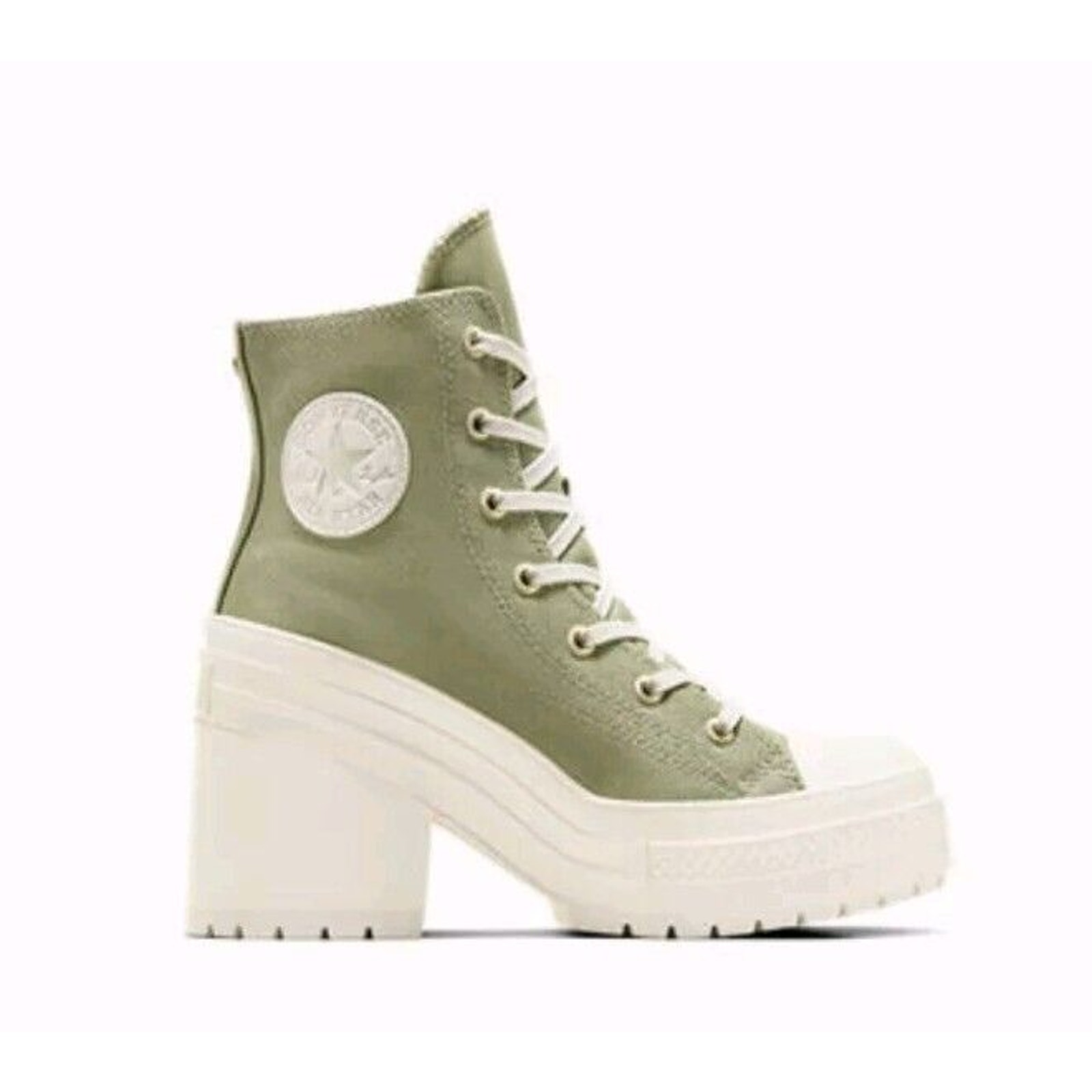 Converse Chuck 70 De Luxe Heel Hi Metal Rings Platform A11175C Women's 7 Men's 5