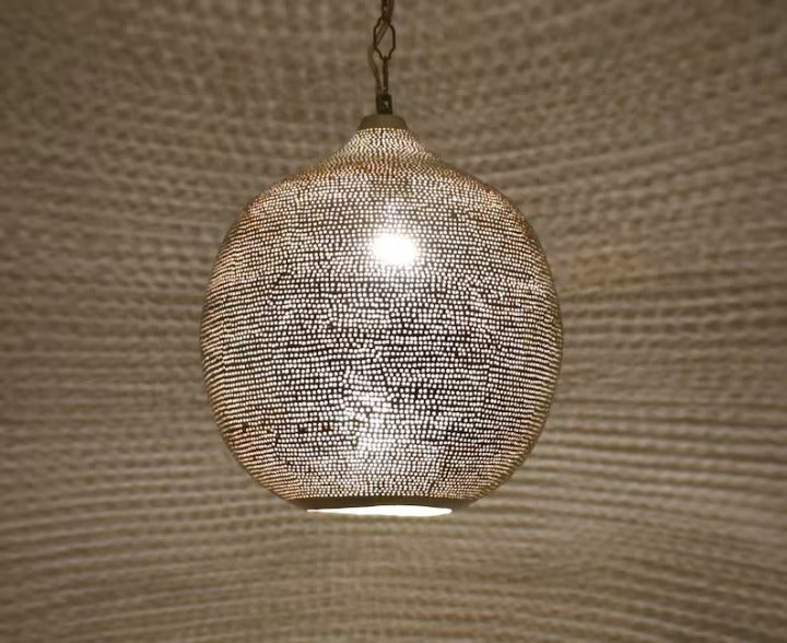 Moroccan 8.1.9 Pendant Light, Moroccan Lamp, Moroccan Pendant Light