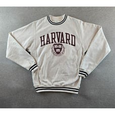 Vintage Champion Reverse Weave Harvard University Sweatshirt Crewneck Small 90's