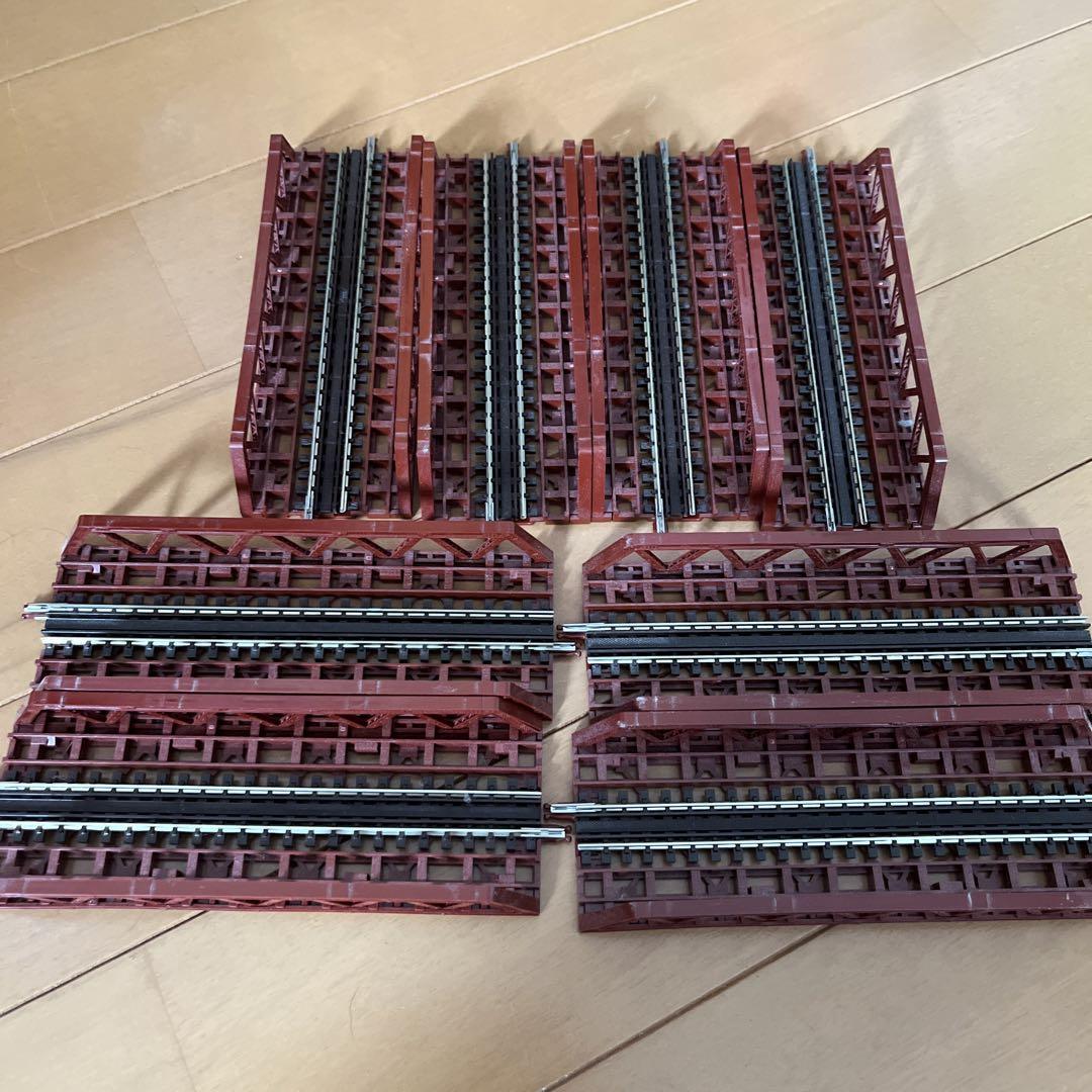 TOMIX Pony Truss Bridge (Red)