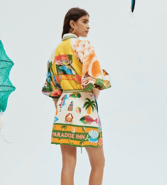 Alemais Paradiso Mini Dress