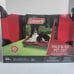 Coleman Fold & Go Pet Cot For Pet Up to 50 Lbs Indoor/Outdoor/Travel Use - Red