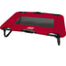 Coleman Fold & Go Pet Cot For Pet Up to 50 Lbs Indoor/Outdoor/Travel Use - Red