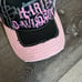 Vintage 2000s Harley Davidson Rhinestone Studded Chain Stitched Trucker Hat Y2K