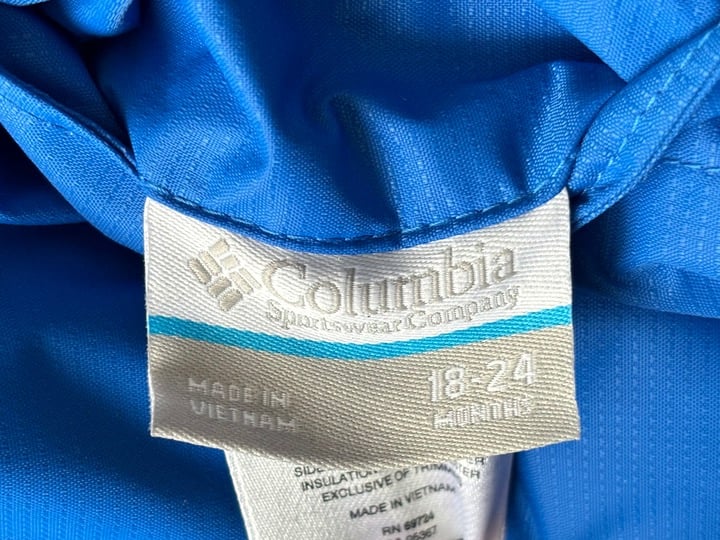 New Boys Columbia Jacket- reversible