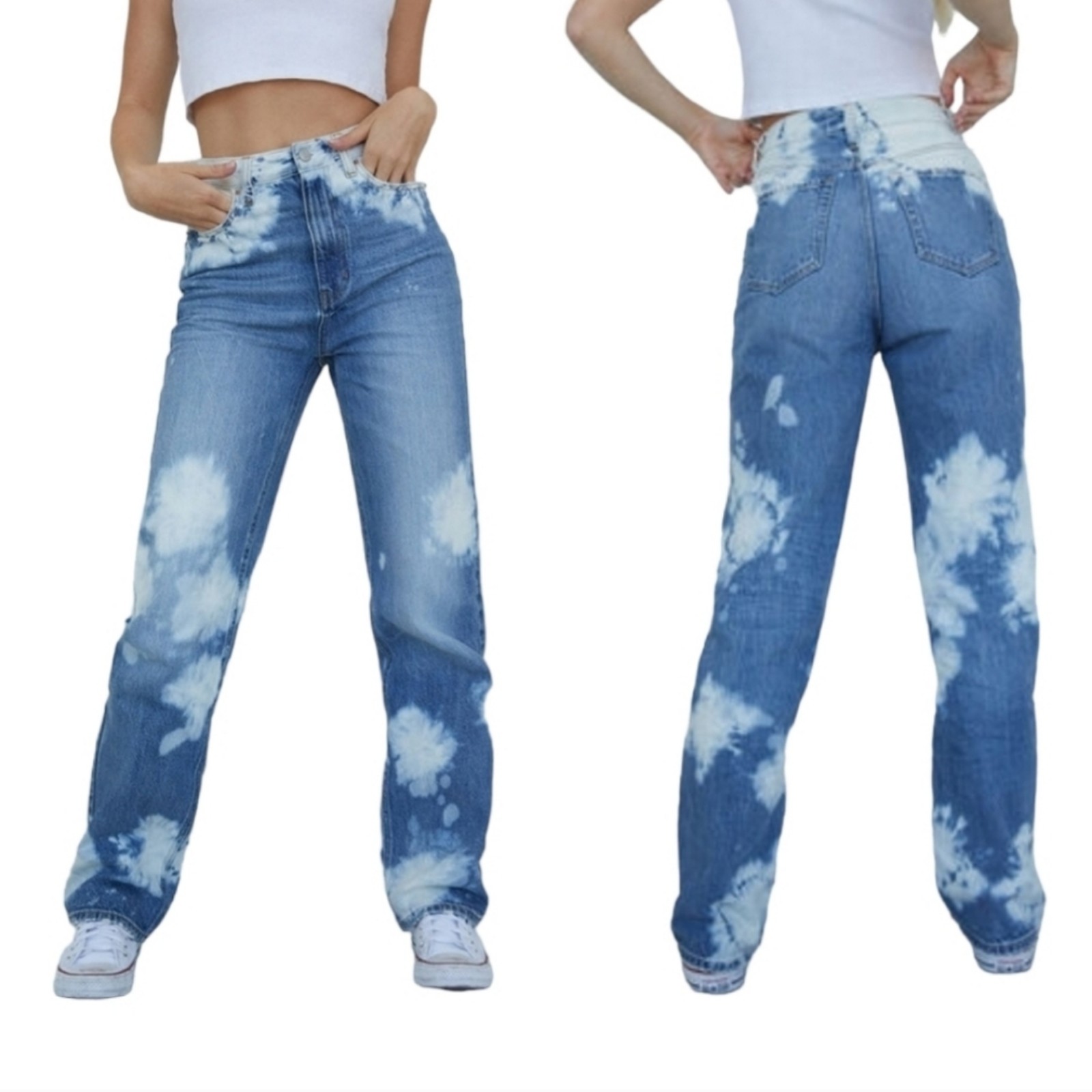 PacSun Tie Dye '90s Boyfriend Jeans Sz 22