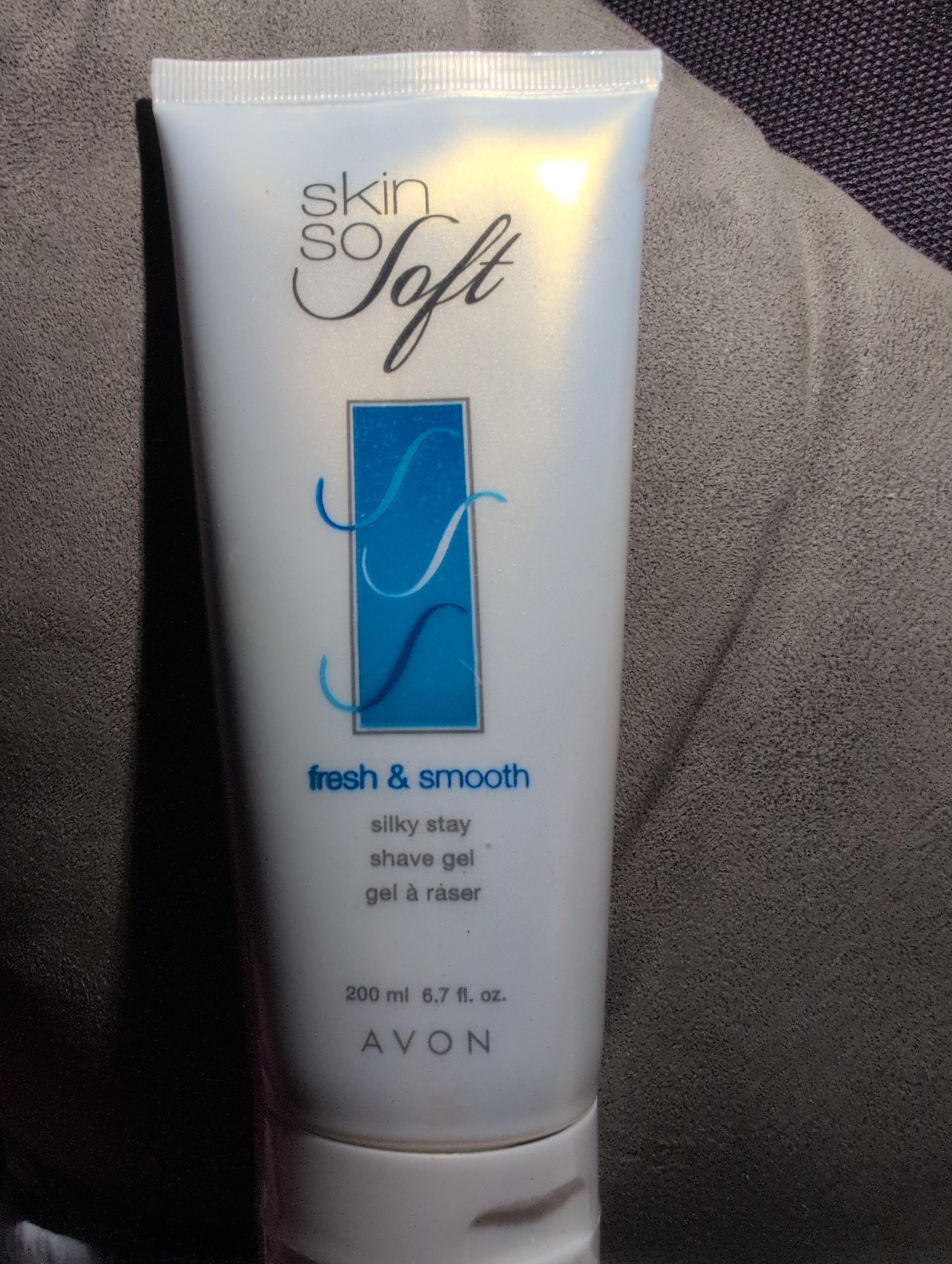 Avon Skin So Soft fresh & smooth shave gel