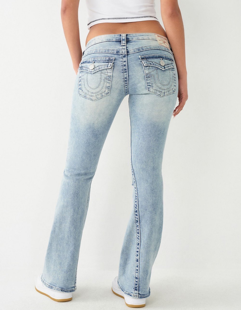 在庫処分セール Religion True NWT Joey 33 Sz Jean Flare Rise Low パンツ