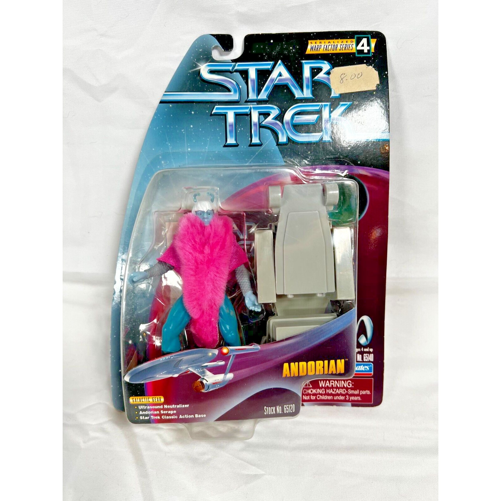 1998 Playmates Star Trek - Andorian #65120 - NIB