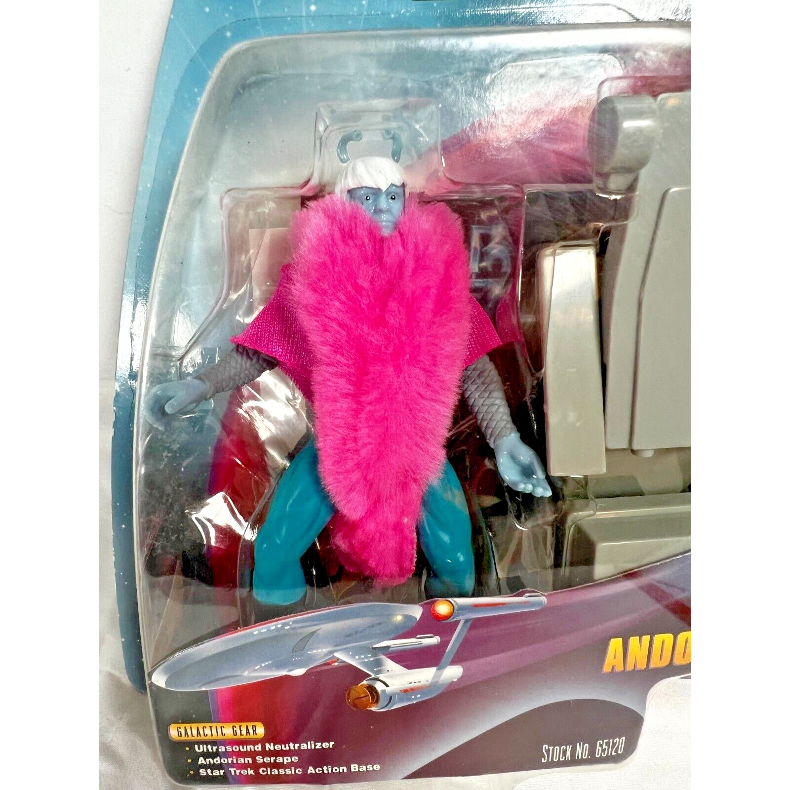 1998 Playmates Star Trek - Andorian #65120 - NIB - detail