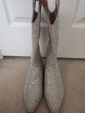 VIP【関税送料無料】希少 CHIARA FERRAGNI GLITTER ANKLE BOOTS Chiara ferragni glitter boots sales