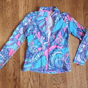 Lilly Pulitzer Polyester Active Jackets Mercari