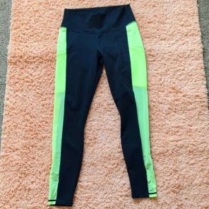 FOREVER 21 Neon Active Pants Tights Leggings Mercari