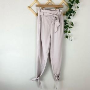 Socialite paperbag waist tie trousers new arrivals