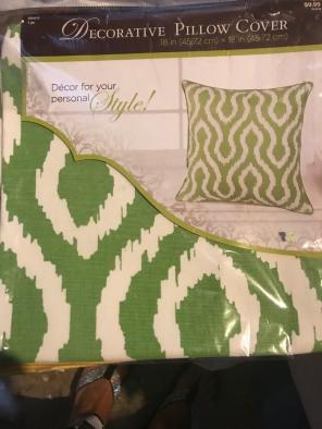 Martha Stewart Green Pillow Covers Mercari