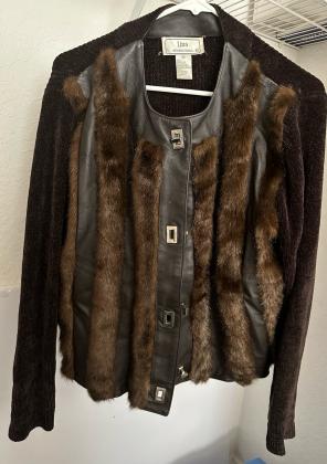 Rachel zoe rabbit fur jacket hotsell